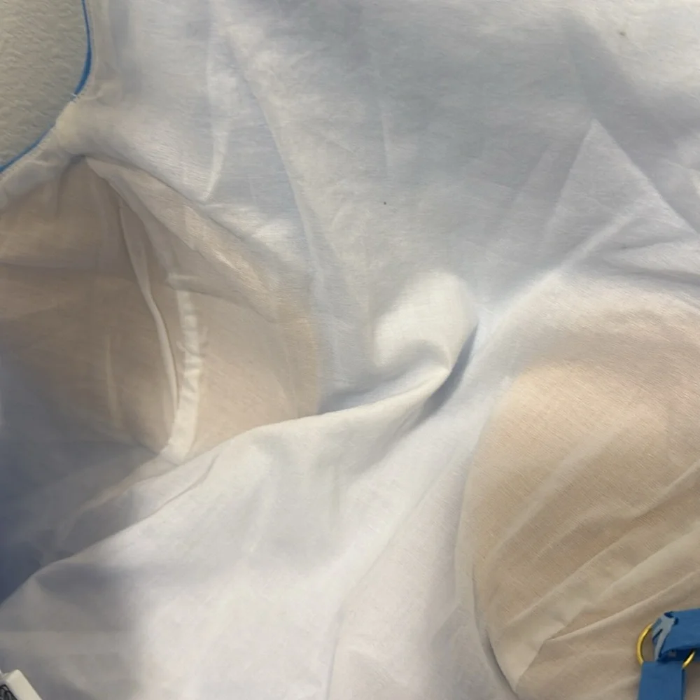 Lilly Pulitzer Charlese Cotton Halter Midi Dress Lunar Blue Womens Size 0 - Picture 12 of 15